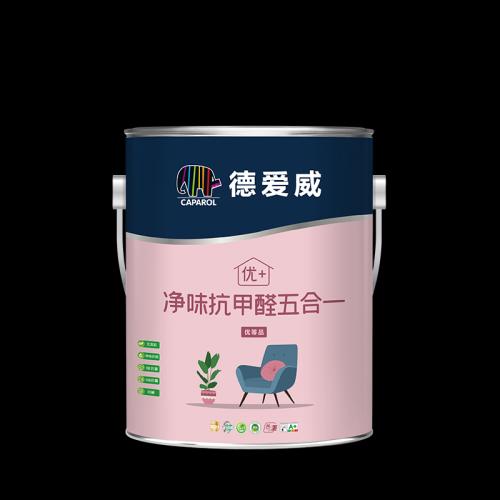 優(yōu)+凈味抗甲醛五合一墻面漆